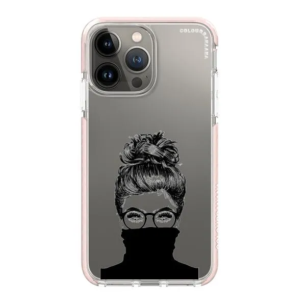 iPhone Case - Beautiful Woman With Messy Bun