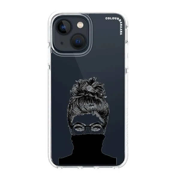 iPhone Case - Beautiful Woman With Messy Bun