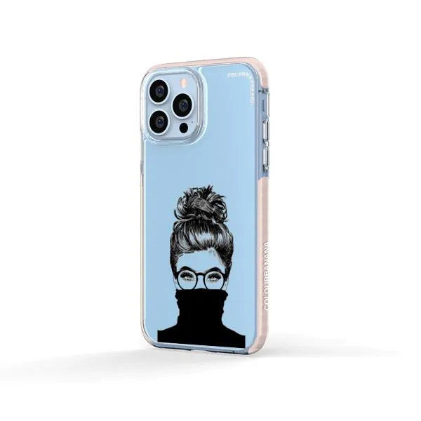 iPhone Case - Beautiful Woman With Messy Bun
