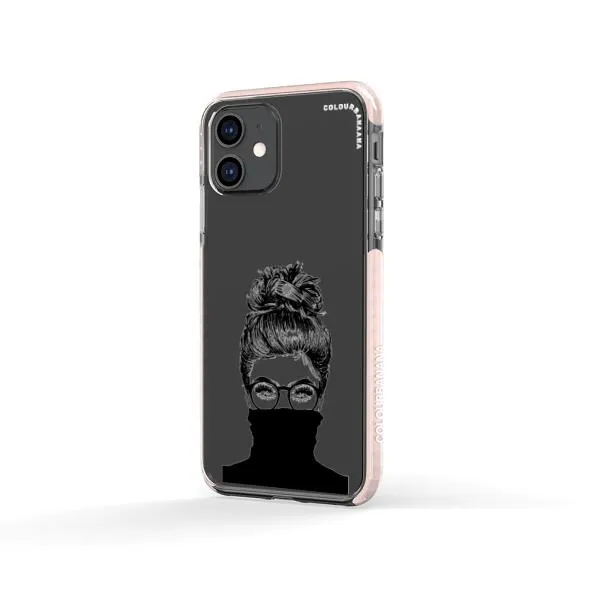 iPhone Case - Beautiful Woman With Messy Bun
