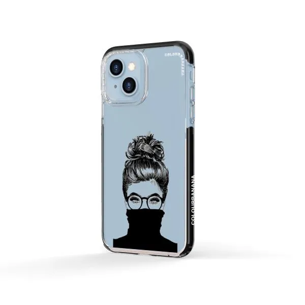 iPhone Case - Beautiful Woman With Messy Bun