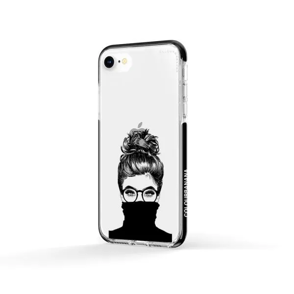 iPhone Case - Beautiful Woman With Messy Bun