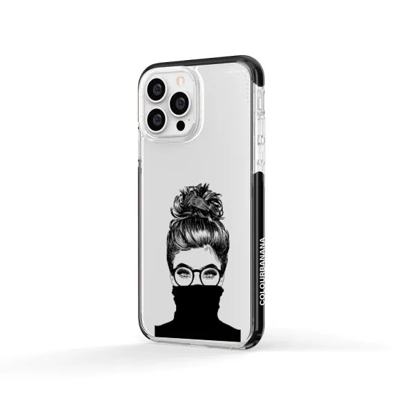iPhone Case - Beautiful Woman With Messy Bun