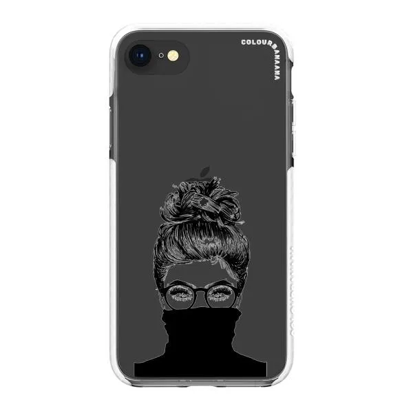 iPhone Case - Beautiful Woman With Messy Bun