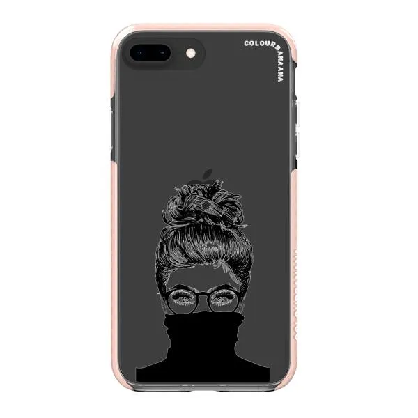 iPhone Case - Beautiful Woman With Messy Bun