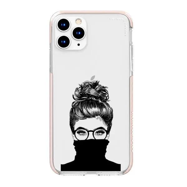iPhone Case - Beautiful Woman With Messy Bun