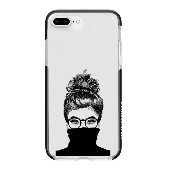 iPhone Case - Beautiful Woman With Messy Bun