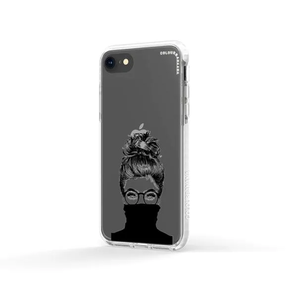 iPhone Case - Beautiful Woman With Messy Bun