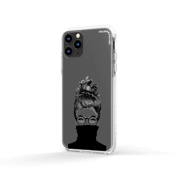 iPhone Case - Beautiful Woman With Messy Bun