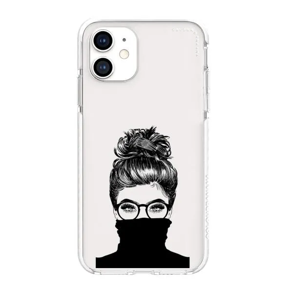 iPhone Case - Beautiful Woman With Messy Bun