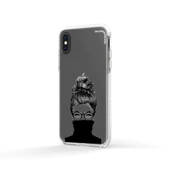 iPhone Case - Beautiful Woman With Messy Bun