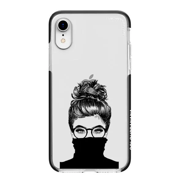 iPhone Case - Beautiful Woman With Messy Bun