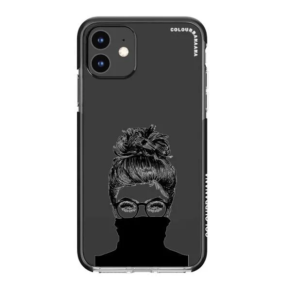 iPhone Case - Beautiful Woman With Messy Bun