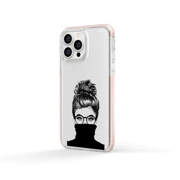 iPhone Case - Beautiful Woman With Messy Bun