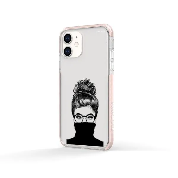 iPhone Case - Beautiful Woman With Messy Bun
