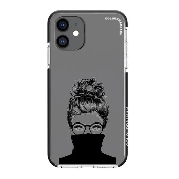 iPhone Case - Beautiful Woman With Messy Bun