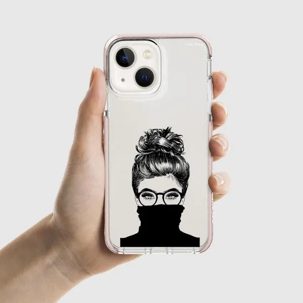 iPhone Case - Beautiful Woman With Messy Bun
