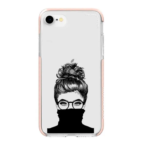 iPhone Case - Beautiful Woman With Messy Bun