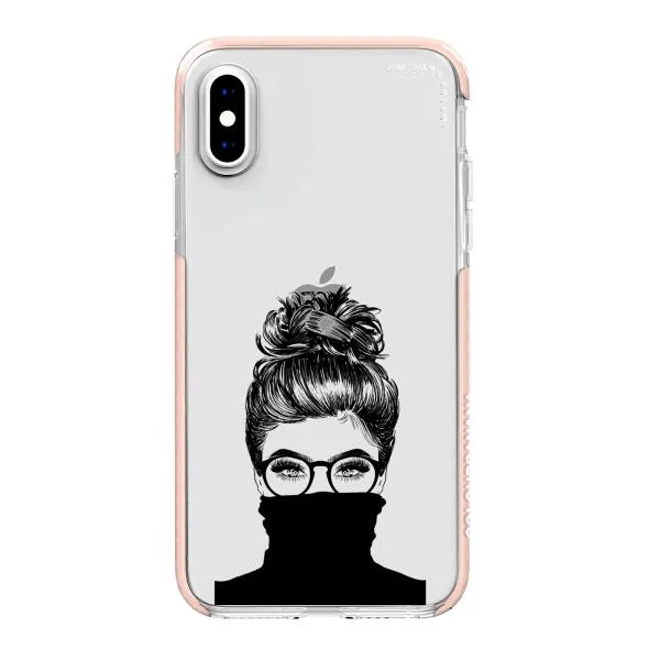 iPhone Case - Beautiful Woman With Messy Bun