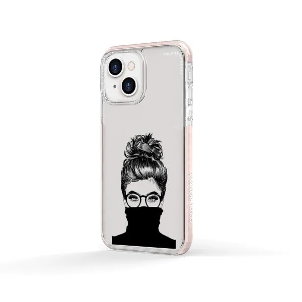 iPhone Case - Beautiful Woman With Messy Bun
