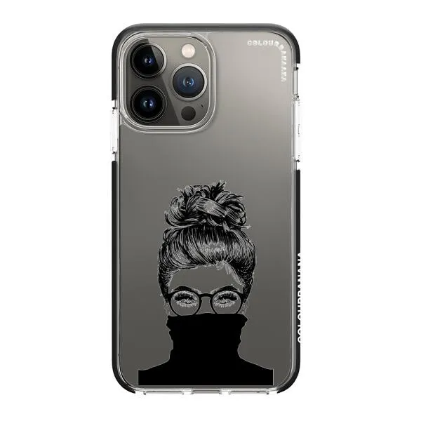 iPhone Case - Beautiful Woman With Messy Bun