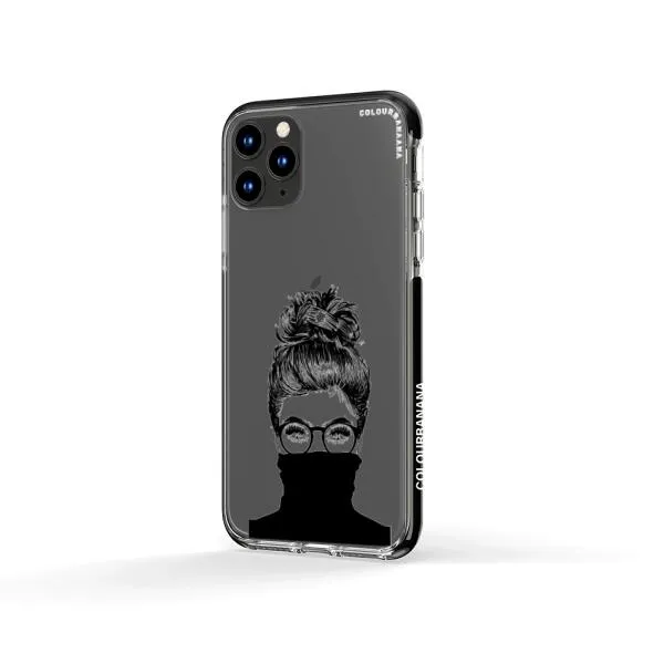 iPhone Case - Beautiful Woman With Messy Bun