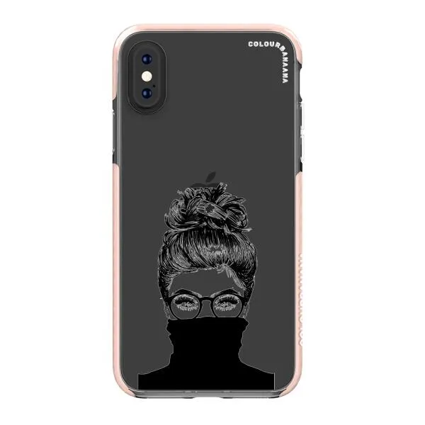 iPhone Case - Beautiful Woman With Messy Bun