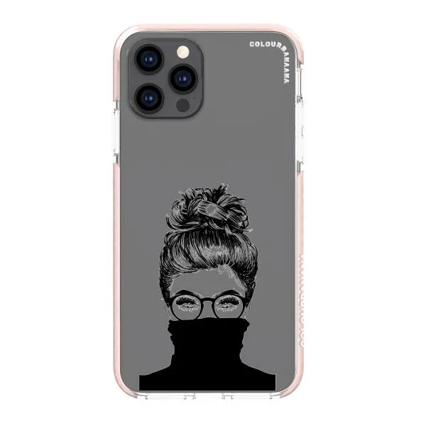 iPhone Case - Beautiful Woman With Messy Bun