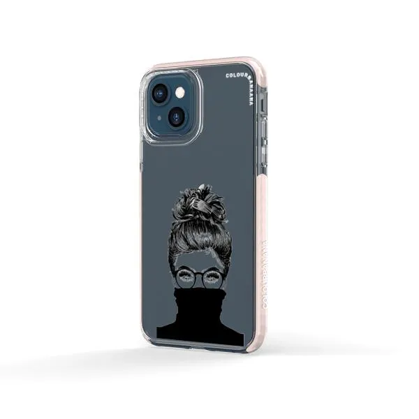 iPhone Case - Beautiful Woman With Messy Bun
