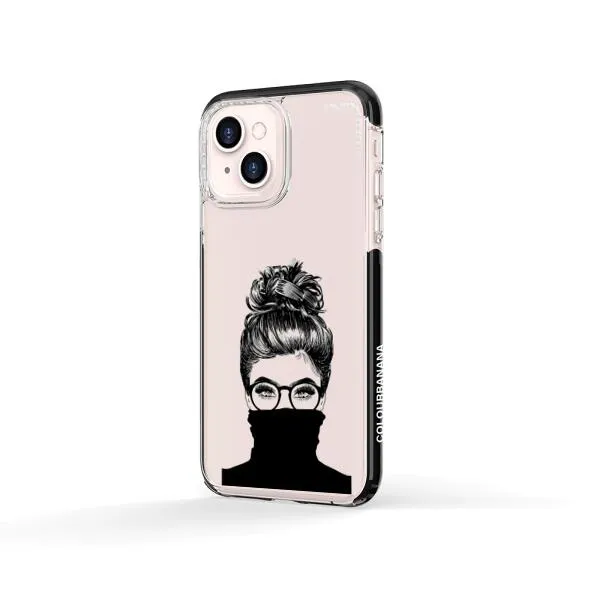 iPhone Case - Beautiful Woman With Messy Bun
