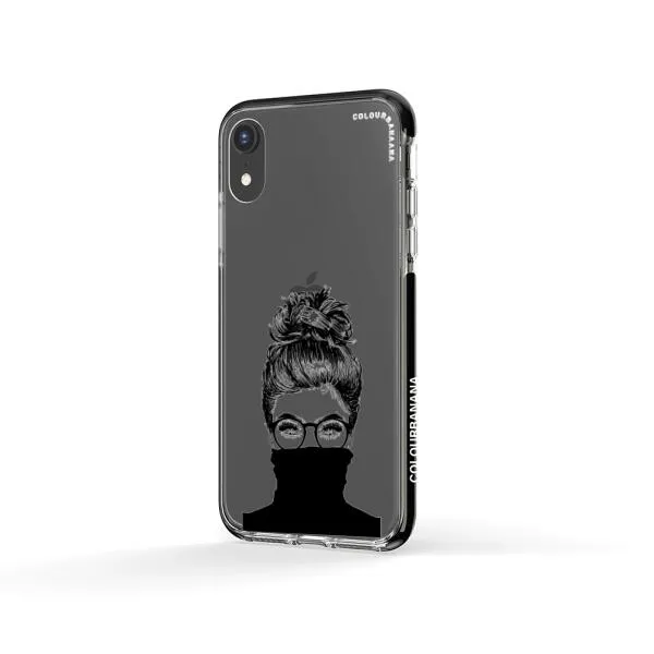 iPhone Case - Beautiful Woman With Messy Bun