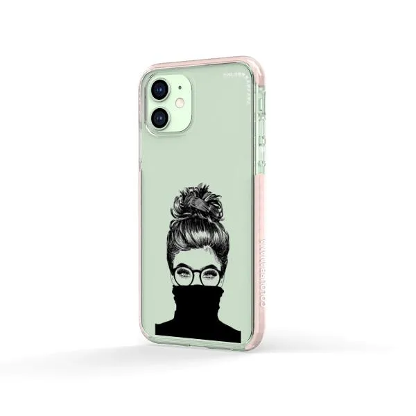 iPhone Case - Beautiful Woman With Messy Bun