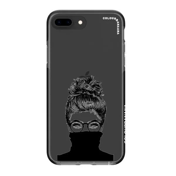 iPhone Case - Beautiful Woman With Messy Bun