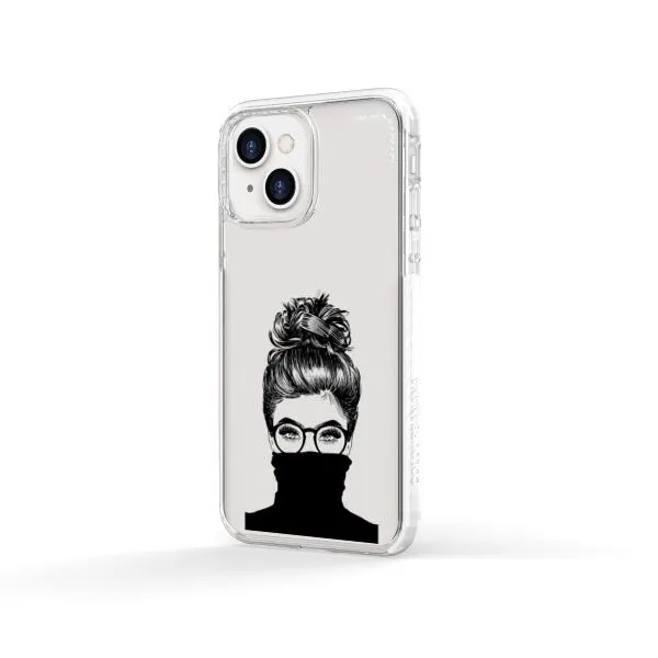 iPhone Case - Beautiful Woman With Messy Bun