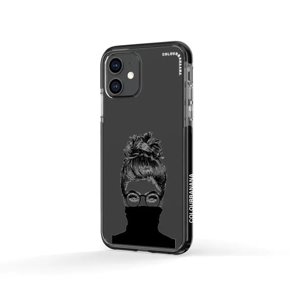 iPhone Case - Beautiful Woman With Messy Bun