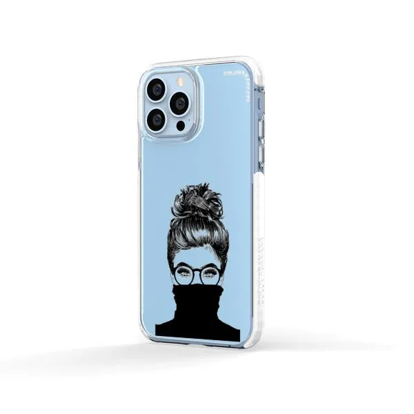 iPhone Case - Beautiful Woman With Messy Bun