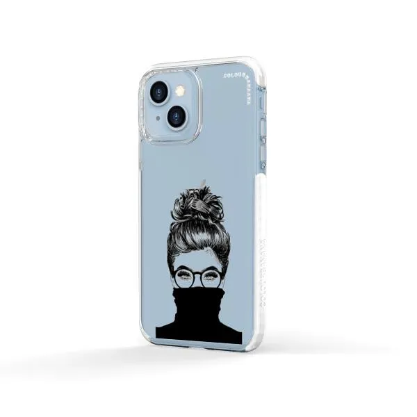 iPhone Case - Beautiful Woman With Messy Bun
