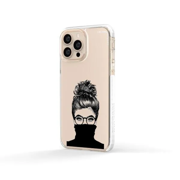 iPhone Case - Beautiful Woman With Messy Bun