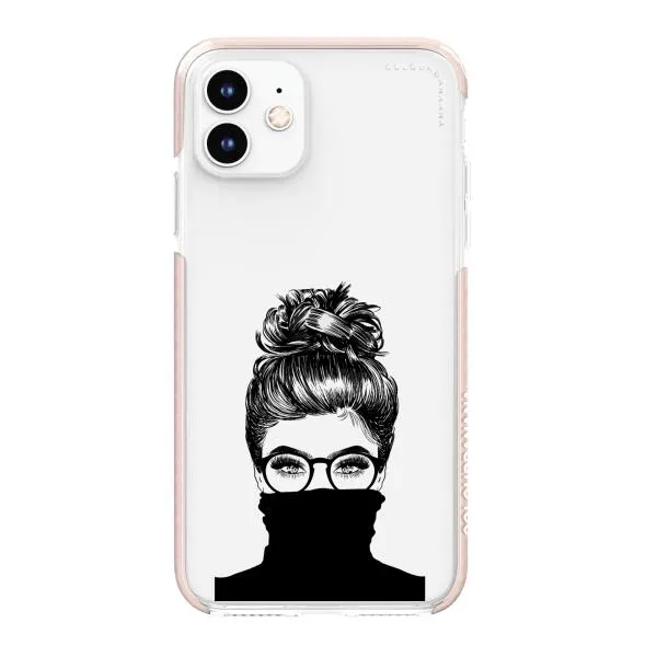 iPhone Case - Beautiful Woman With Messy Bun