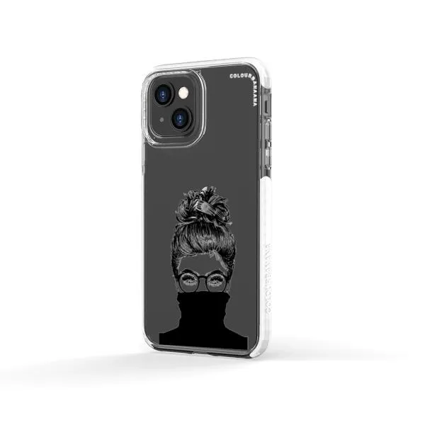 iPhone Case - Beautiful Woman With Messy Bun