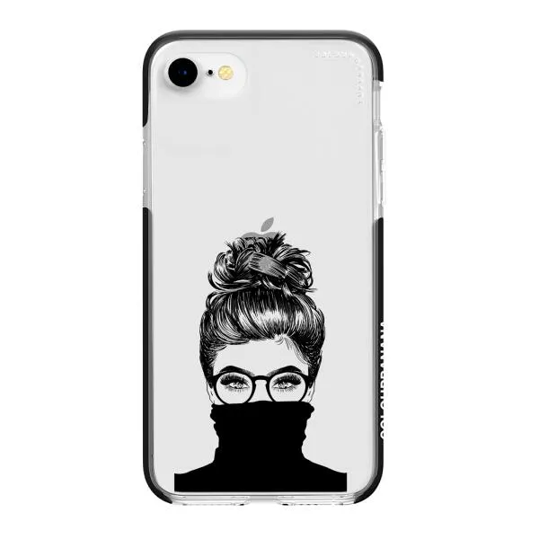 iPhone Case - Beautiful Woman With Messy Bun