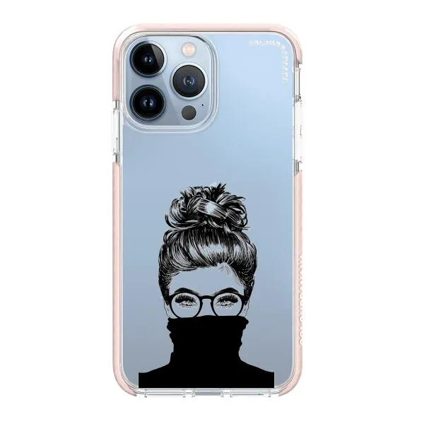 iPhone Case - Beautiful Woman With Messy Bun