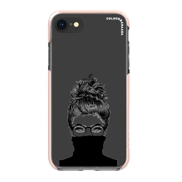 iPhone Case - Beautiful Woman With Messy Bun