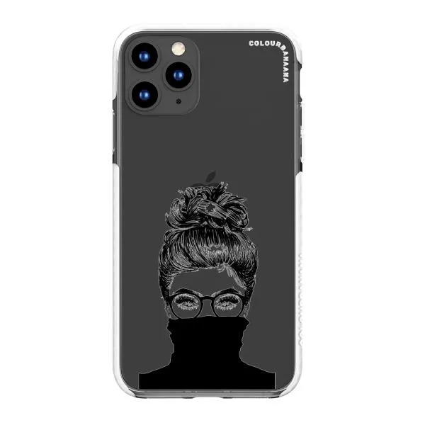iPhone Case - Beautiful Woman With Messy Bun