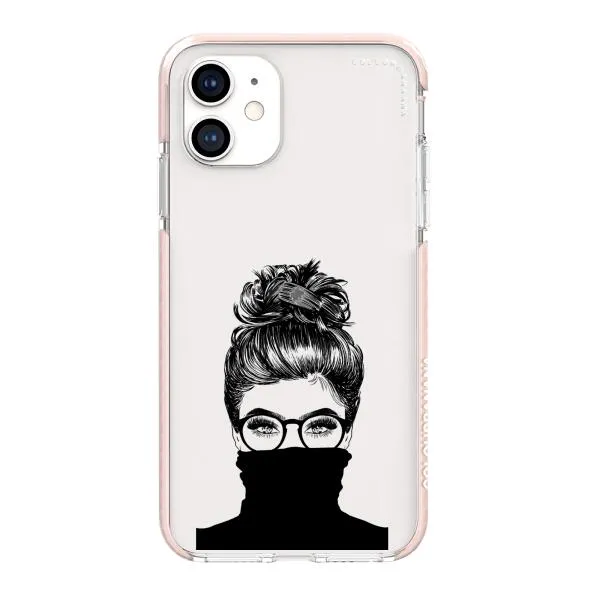 iPhone Case - Beautiful Woman With Messy Bun