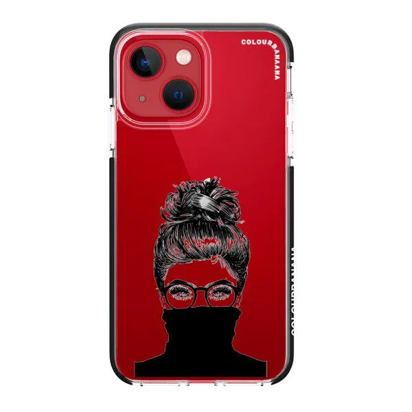 iPhone Case - Beautiful Woman With Messy Bun
