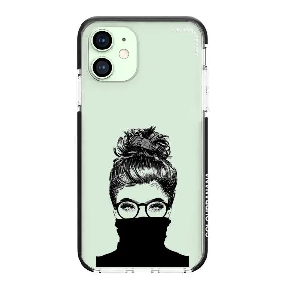 iPhone Case - Beautiful Woman With Messy Bun