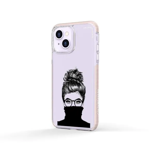 iPhone Case - Beautiful Woman With Messy Bun