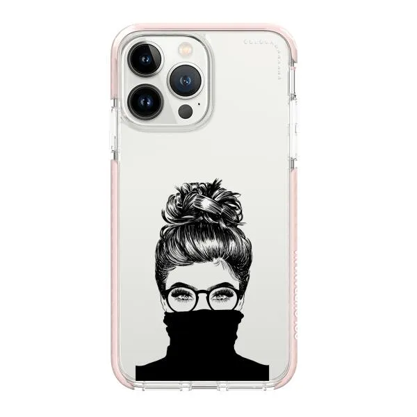 iPhone Case - Beautiful Woman With Messy Bun