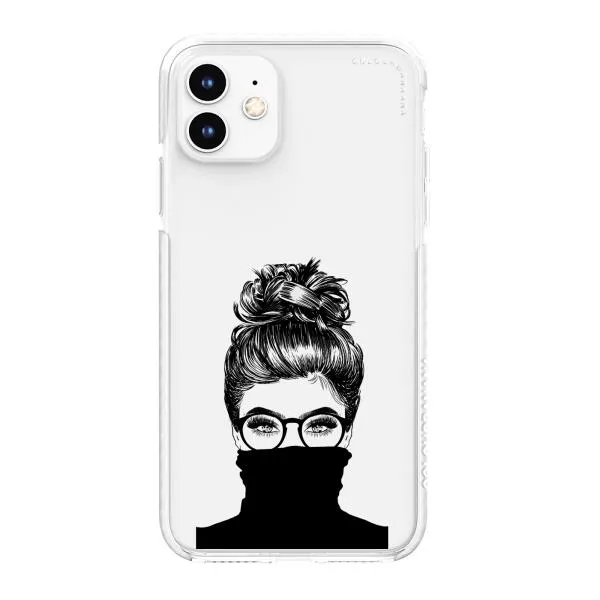 iPhone Case - Beautiful Woman With Messy Bun